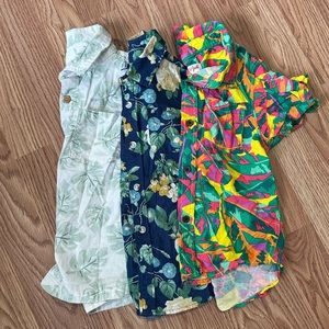 Boys 5T Hawaiian shirt lot!